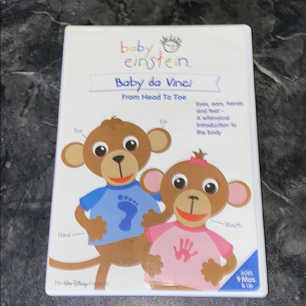 Baby Einstein Baby Da Vinci From Head To Toe DVD